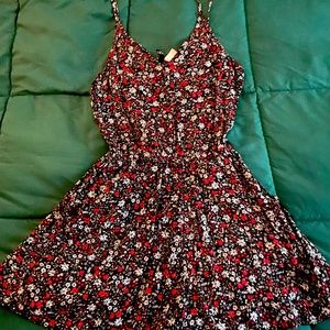 This is a romper from the divided section at H&M size 4.